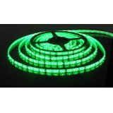 Светодиодная лента 3528/60 LED 4.8W IP65 [белая подложка] зеленый свет