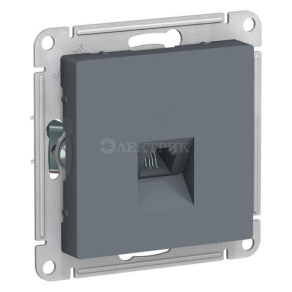 Механизм розетки телефонной 1-м СП AtlasDesign RJ11 грифель SchE ATN000781
