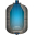 7301000 Reflex Мембранный бак DE 8 (10 бар) для водоснабжения вертикальный (цвет синий)