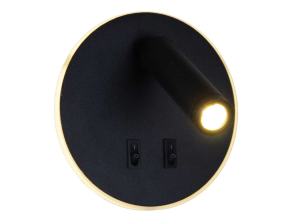 Настенный светильник Reluce 86203-9.2-001KT LED12W BK