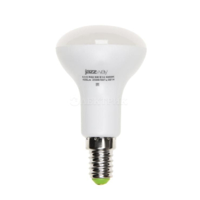 Лампа светодиодная PLED-ECO-R50 5Вт E14 3000K 400лм 230В/50Гц JazzWay 4690601037015
