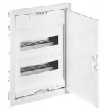 Шкаф встраиваемый Nedbox 2 ряд 24+4мод. 430х330х86 Leg 001432