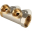 SMB 6851 013402 STOUT Коллектор распределительный 1", 2 отвода 3/4"ЕК