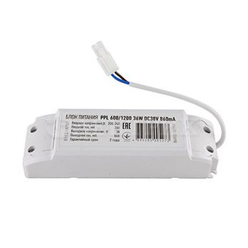 Драйвер 450мА для PPL 600/1200 36Вт Jazzway 4895205007345