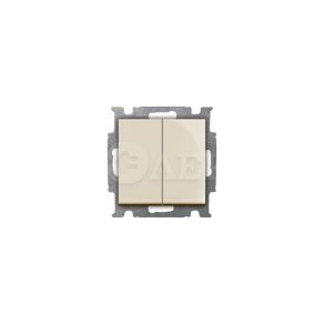 Механизм выключателя 2-кл. Basic сл. кость ABB 1012-0-2148