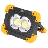 Фонарь-прожектор аккумуляторный Рабочие Практик PA-803 COB 10Вт + LED 3Вт 4 режима аккум./элементы питания Эра Б0054037