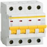 Выключатель автоматический модульный 4п C 50А 4.5кА ВА47-29 ИЭК MVA20-4-050-C