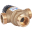 SVM-0120-164320 STOUT Термостатический смесительный клапан для систем отопления и ГВС 3/4"  НР   20-43°С KV 1,6
