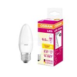 Лампа светодиодная LED STAR CLASSIC B 60 6.5W/830 6.5Вт свеча 3000К тепл. бел. E27 550лм 220-240В ма