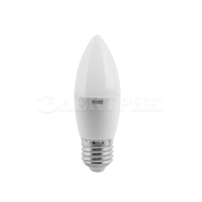Лампа светодиодная Elementary 6Вт свеча 2700К тепл. бел. E27 420лм 180-240В GAUSS 33216