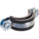 SAC-0020-100114 STOUT Хомут для труб, комплект: хомут+шпилька шуруп +дюбель пластиковый 1 1/4"(40-45)