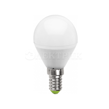 Лампа светодиодная 94 478 NLL-P-G45-5-230-4K-E14 5Вт шар 4000К нейтр. бел. E14 370лм 176-264В Navigator 94478