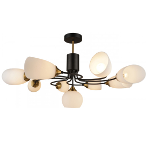 Потолочная люстра IMEX MD.3862-9-S BK+CP