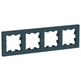 Рамка 4-м ATLAS DESIGN универс. изумруд SchE ATN000804