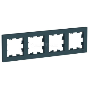 Рамка 4-м ATLAS DESIGN универс. изумруд SchE ATN000804