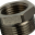 SFT-0029-003412 STOUT Футорка никелированная 3/4X1/2