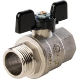 SVB-0004-200025 STOUT Кран шаровой полнопроходной, ВР/НР, ручка бабочка 1