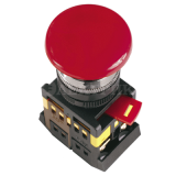 Кнопка AEAL-22 с фикс. крас. D22 240В 1з+1р ИЭК BBG60-AEAL-K04