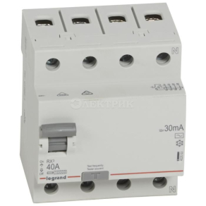 402063  RX3 ВДТ 30мА 40А 4П AC