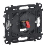 753072  Valena IN'MATIC. Аудиорозетка с пружинными зажимами.Одиночная.