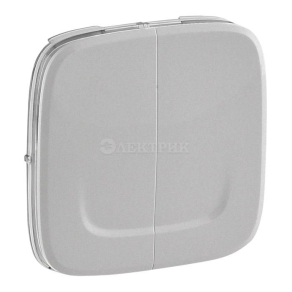 754794  Valena ALLURE MyHome Play Zigbee. Лицевая панель для радиоуправляющего устройства 2-канально