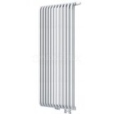 RST-217510-020 ROMMER RST 2175/10 радиатор стальной 2 трубчатый нижнее правое подключение RAL9016 (в комплекте 4 кронштейна)