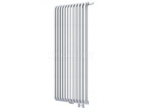 RST-217510-020 ROMMER RST 2175/10 радиатор стальной 2 трубчатый нижнее правое подключение RAL9016 (в комплекте 4 кронштейна)