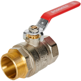 RBV-0002-2210340 ROMMER Шаровой кран 1 1/2" ВР/НР, ручка рычаг