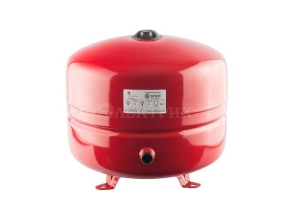 STH-0005-000035 STOUT Расширительный бак на отопление 35 л. (цвет красный)