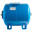 STW-0003-000080 STOUT Расширительный бак,гидроаккумулятор 80л ,горизонтальный (цвет синий)
