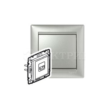 770285  Розетка HDMI для аудио/видеоустройств - Valena - алюминий