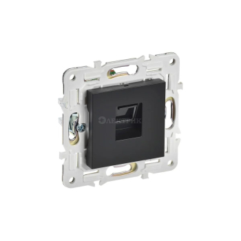 Розетка компьютерная RJ45 кат.5E SKANDY SK-K01Bl черн. IEK SK-K10-1-K02