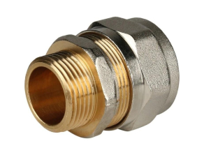 SFS-0001-003426 STOUT Переходник с наружной резьбой 3/4"х26 для металлопластиковых труб винтовой