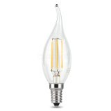 Лампа светодиодная Filament Свеча на ветру E14 5Вт 4100К GAUSS 104801205