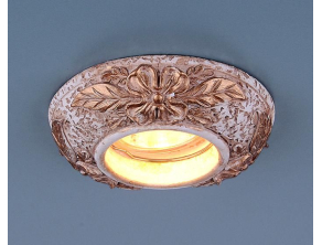 Светильник точечный 4060 айвори / золото