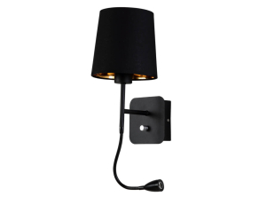 Бра Crystal Lux Pablo AP2 Black/Black-Gold