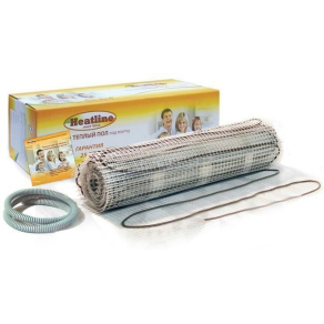 Двухжильный нагревательный мат "Heatline-SLIM" MS-1350-9,0 - 9,0 м2