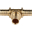SFA-0013-000025 STOUT Тройник равнопроходный 25x25x25 для труб из сшитого полиэтилена аксиальный