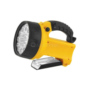 Фонарь UF3712LED (аккум 220В/12В жел. 19 LED; 4В 2Ач пласт. короб) Ultraflash 8310