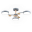 Люстра на штанге Ambrella light COMFORT FL4856