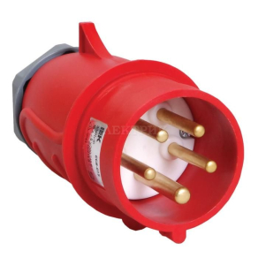 Вилка эл. каб. 16А 3P+PE+N 380В IP44 MAGNUM ССИ-015 ИЭК PSN02-016-5
