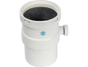 SCA-0080-020135 STOUT Элемент дымохода  горизонтальный DN80  п/м с патрубком для отвода конденсата