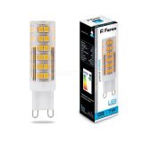 Лампа светодиодная LED 7вт 230в G9 дневной капсульная (LB-433)