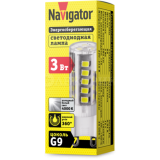 Лампа светодиодная 71 994 NLL-P-G9-3-230-4K 3Вт 4000К бел. G9 280лм 220-240В Navigator 71994