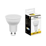 Лампа светодиодная LED 9вт 230в GU5.3 теплый (LB-560)