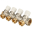 SMB 6851 343404 STOUT Коллектор распределительный 3/4", 4 отвода 3/4"ЕК