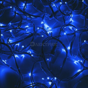 Гирлянда модульная "Дюраплей LED" 20м 200LED син. провод бел. каучук Neon-Night 315-143