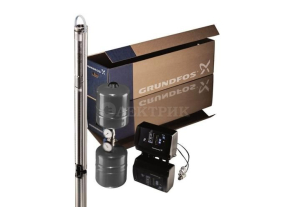 96524505 Grundfos Комплект для поддержания постоянного давления с насосом SQE 2 - 55 с кабелем 40м скважинный/ бытовой