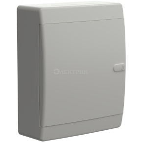 Корпус ЩРН-П-18 UNION Compact IP41 бел. дверь пластик. IEK UIC-KP13-N-18-41-K01