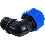 Отвод ПНД 20х3/4 НР ТПК-АКВА